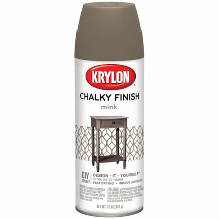 Krylon 12 Oz Mink Chalky Finish Finish 4106